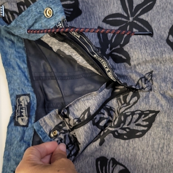 Scotch & Soda Printed Floral Tropical Melange Swim Short Size XL - Picture 4 of 15